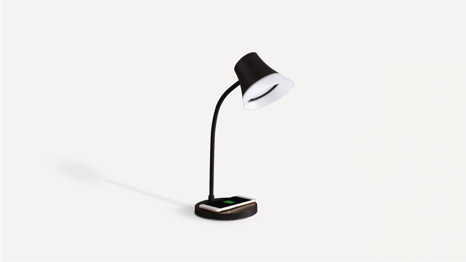 ottlite shine led desk lamp with wireless charging